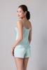 Bộ short nữ Vera latin trơn hai dây - V0772