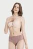Quần lót lưng cao Misaki microfiber phối ren - M1081