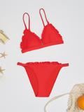 Đồ bơi bikini nữ VERA Polyamide phối bèo Colorful Vibes - 0436