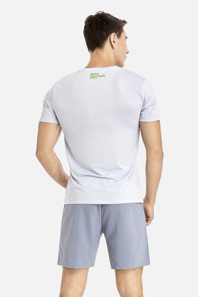 Áo T-shirt nam thể thao vải mesh lưới - J1001