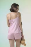 Bộ short nữ Vera latin trơn hai dây - V0790