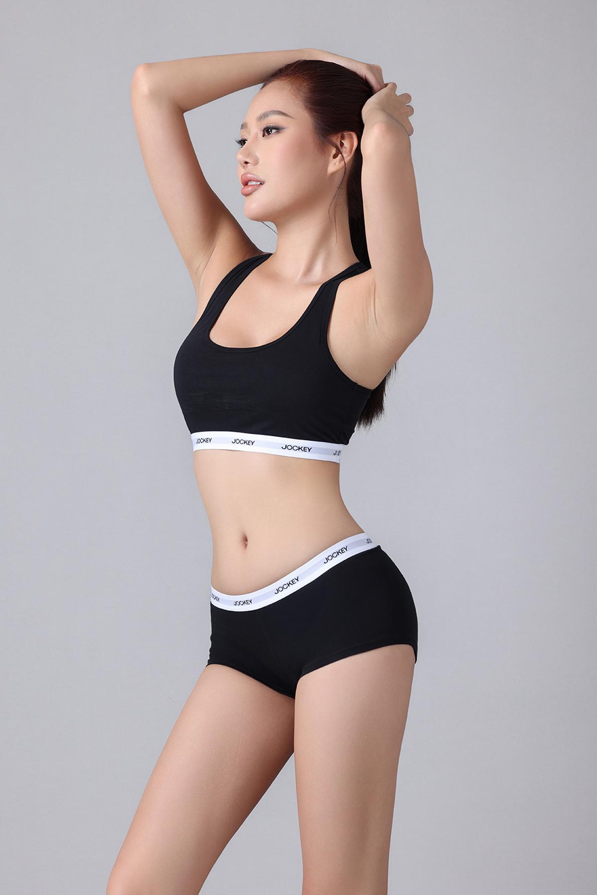 Quần Jockey Boyshort nữ Cotton - J4008