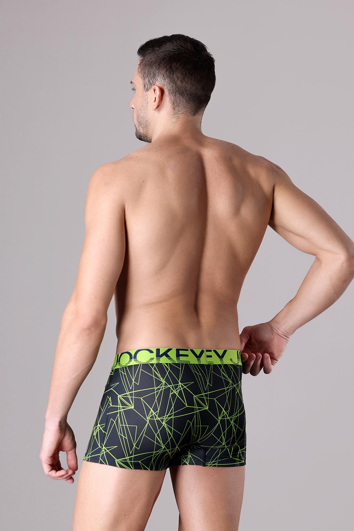 Quần lót nam Jockey poly in họa tiết dáng Trunk - J1032