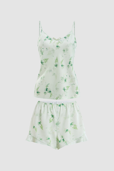 Bộ short nữ Vera latin in hai dây - V0820