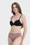Quần lót lưng cao Misaki microfiber phối ren - M1082