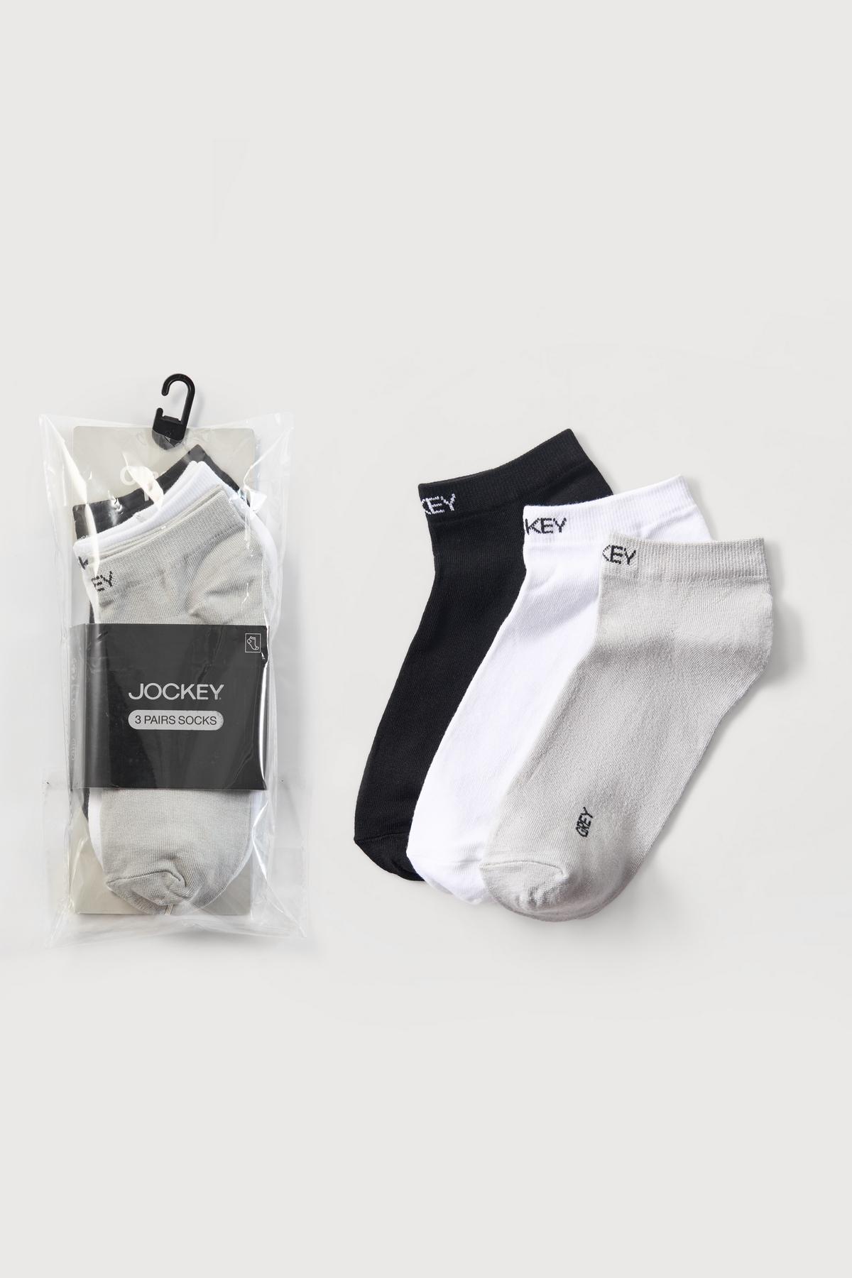 Pack 3 vớ Jockey cổ ngắn Bamboo - J4071