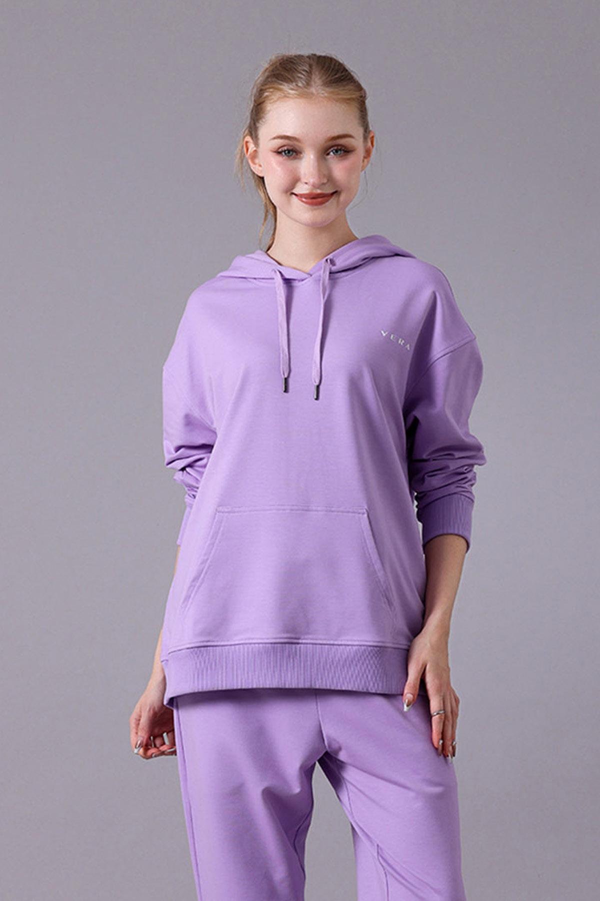 Áo hoodie Vera vảy cá trơn - V0688