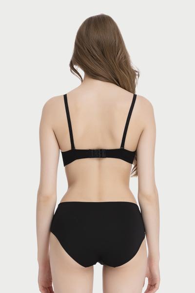 Quần lót lưng cao Misaki microfiber phối ren - M1081
