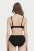 Quần lót lưng cao Misaki microfiber phối ren - M1081