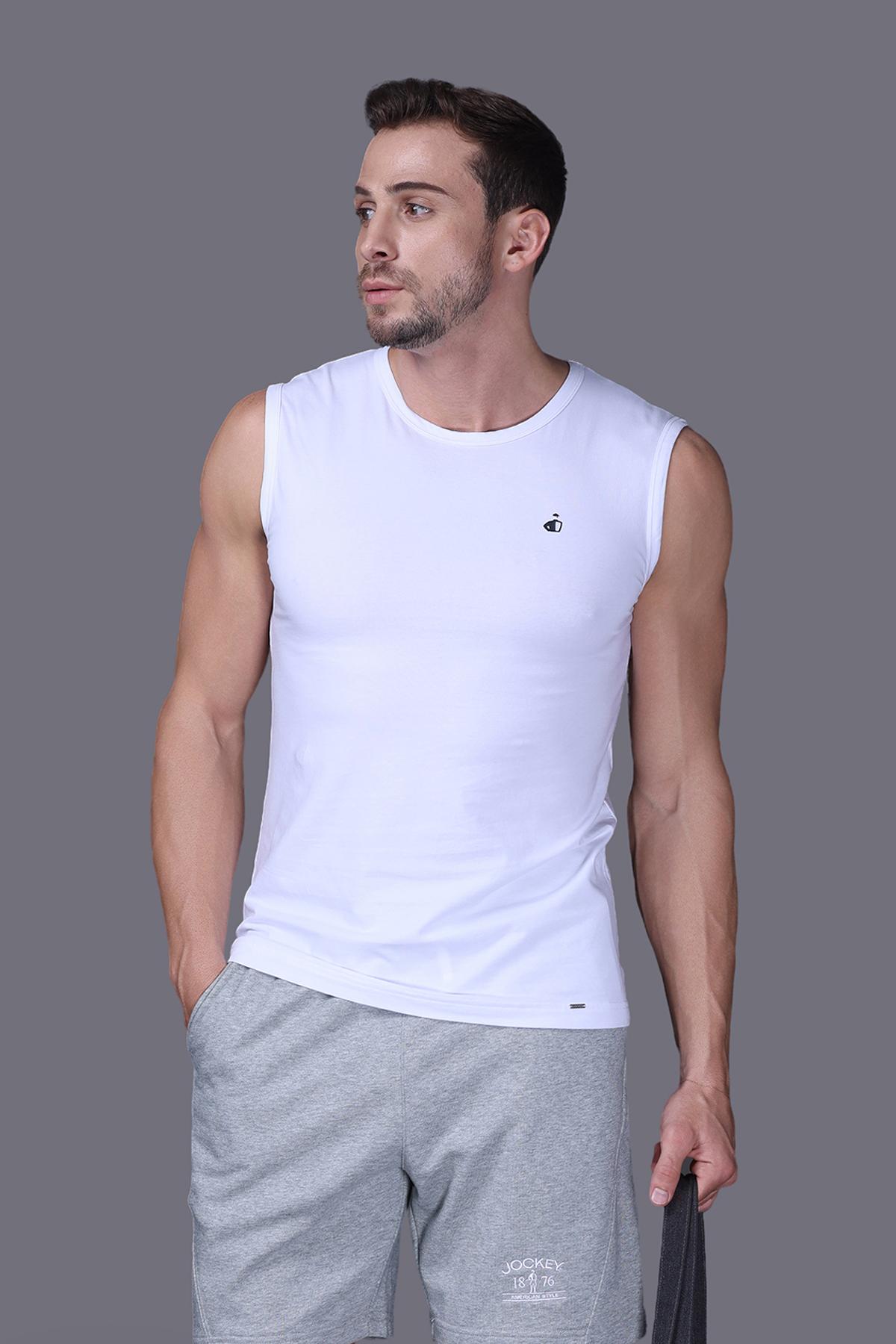 Áo thun nam Jockey Tank Top Cotton Compact - J7343