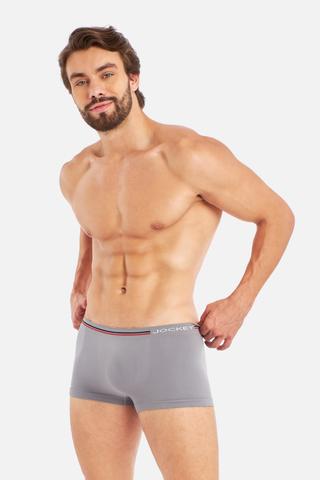 Quần Jockey Trunk nam Seamfree - 9118Xám