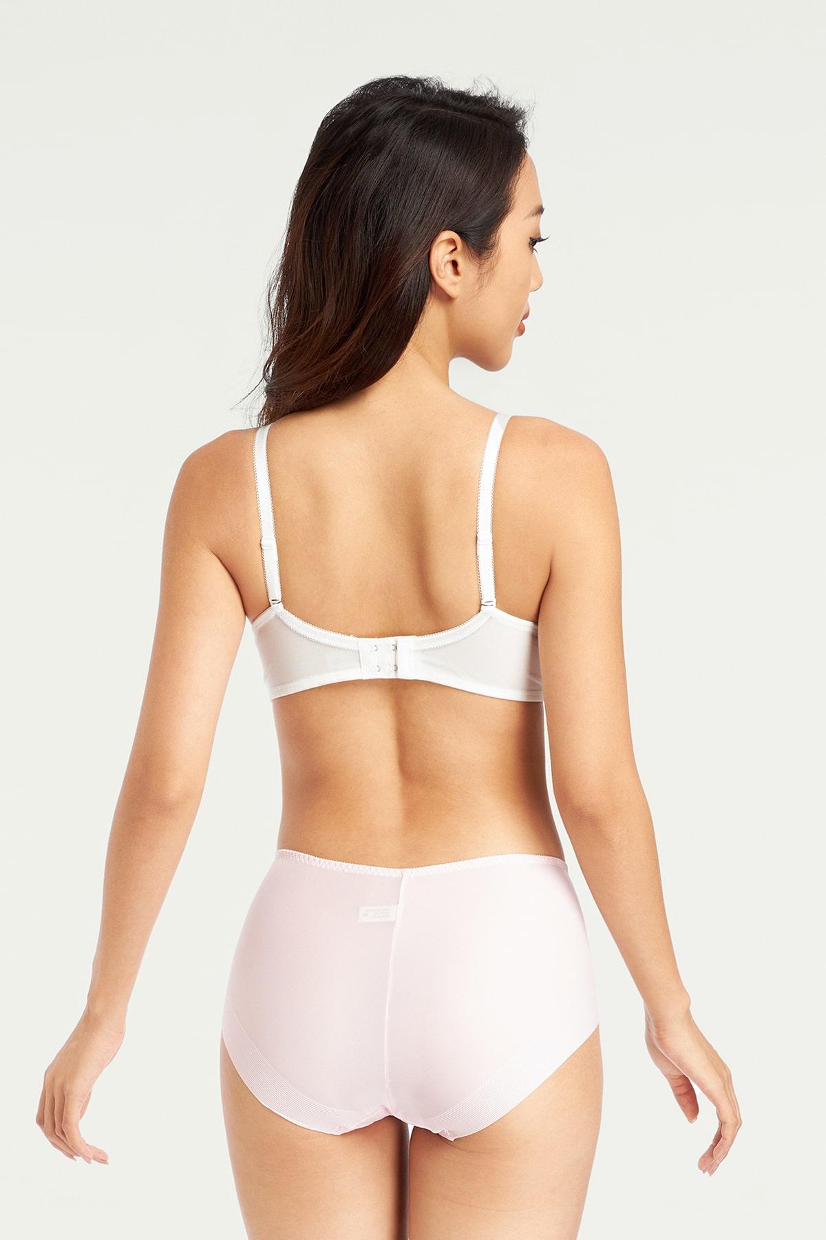 Quần lót lưng cao nữ Vera nylon trơn - V0792