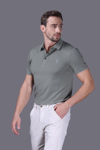 Áo Polo Nam Jockey nylon spandex không đường may - J4031
