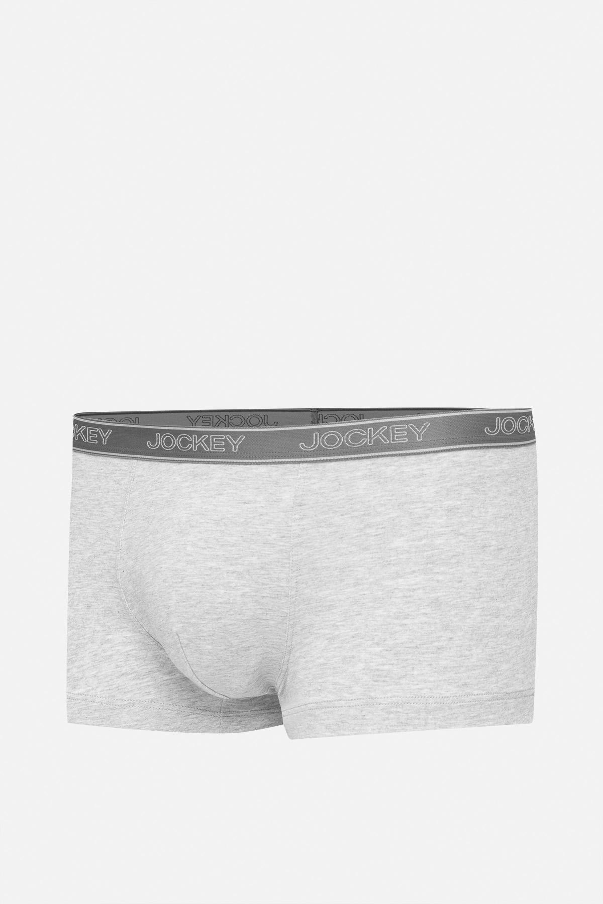 Quần lót Nam dáng Trunk Cotton 4 chiều bản thun nhỏ - J4005