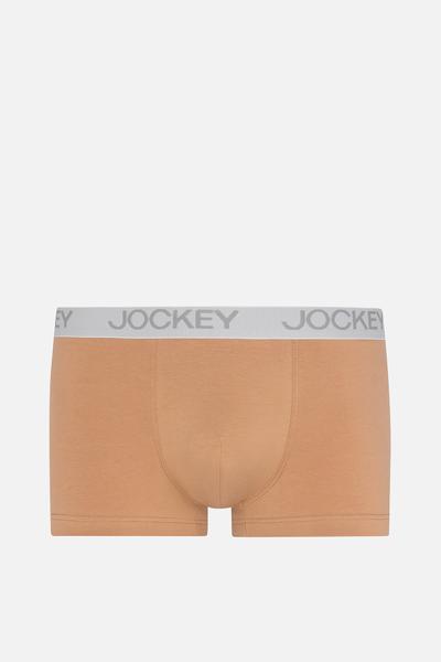 Quần lót nam Trunk Jockey Cotton 4 chiều trơn - J4002