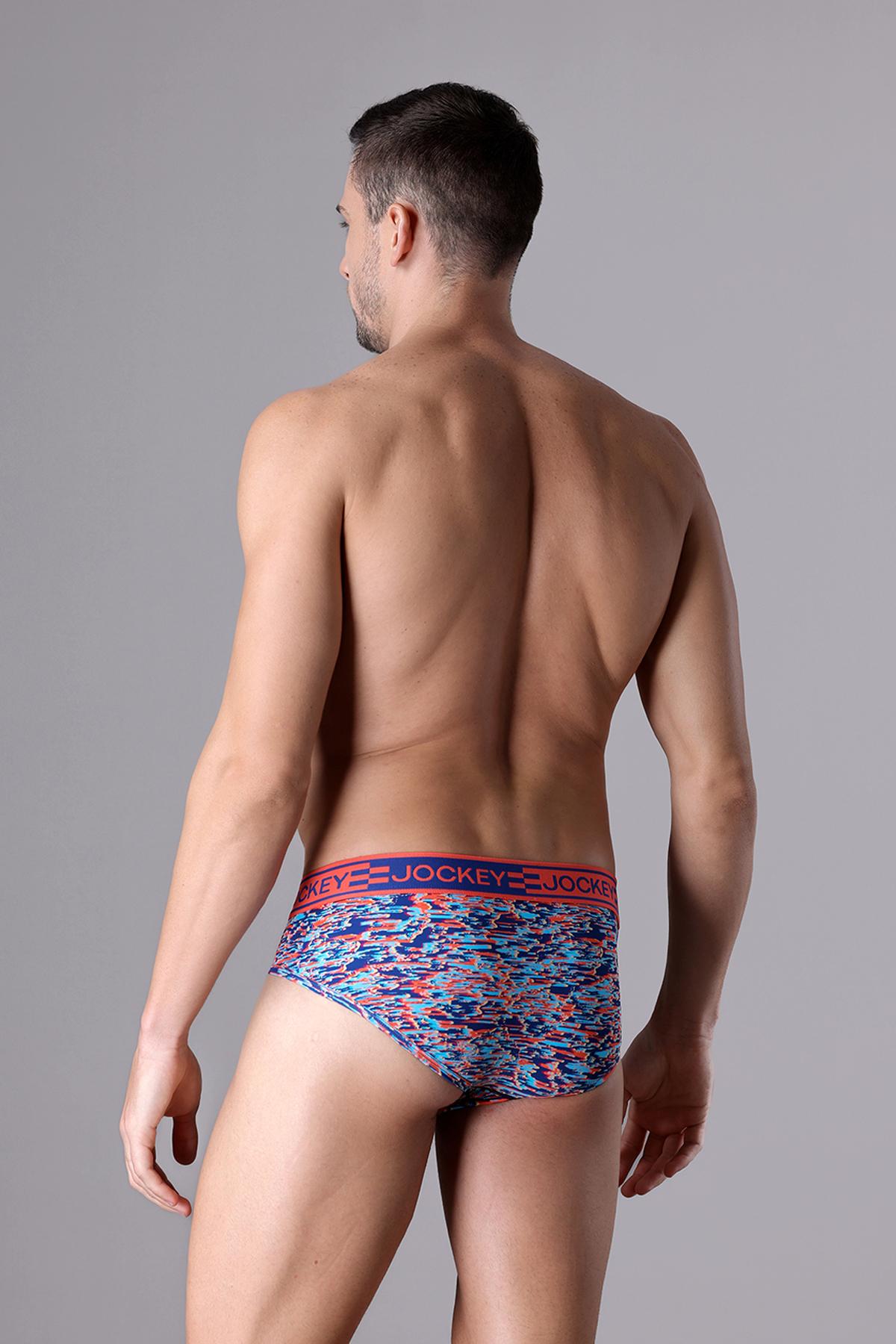 Quần lót nam Jockey polyamide in họa tiết dáng Brief - J4063