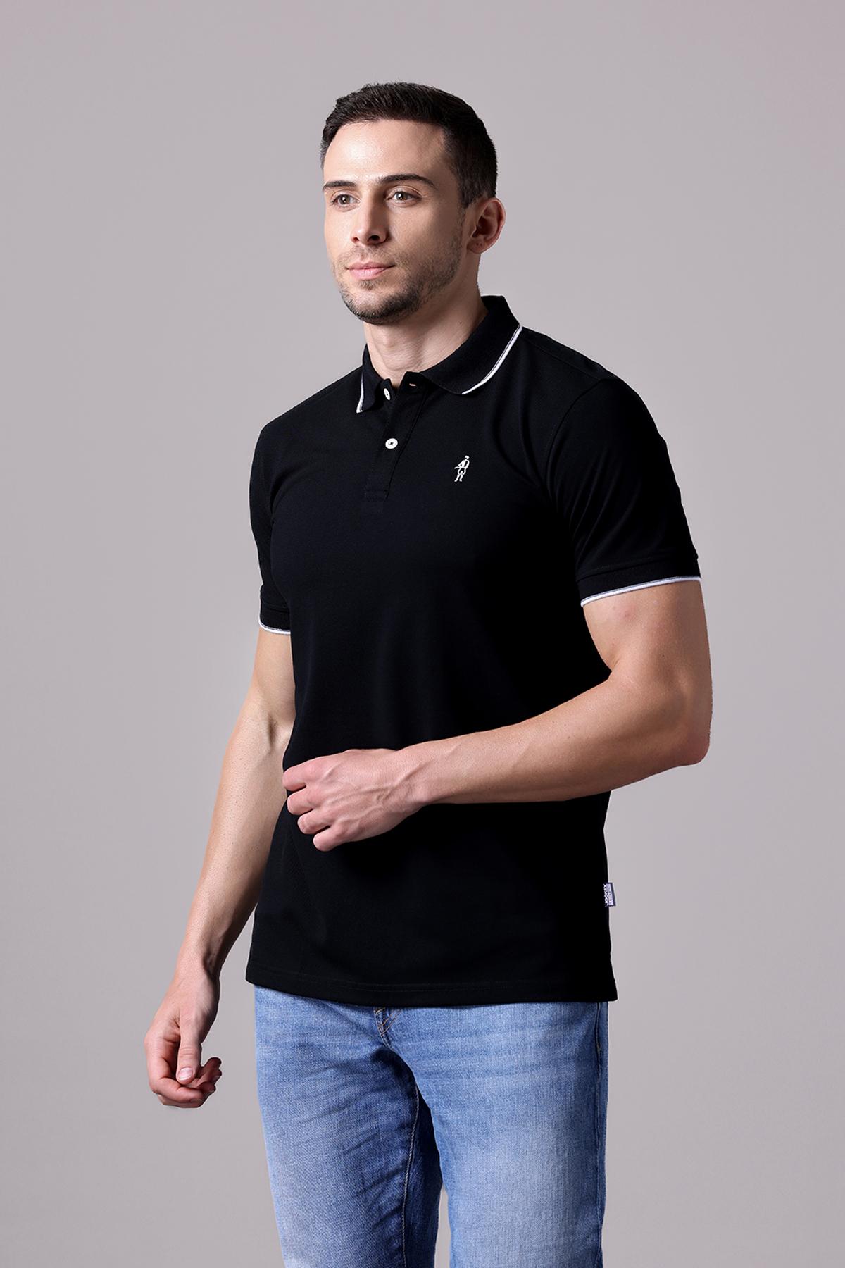 Áo Polo Nam Jockey cotton CVC thêu logo Full Boy - 1314