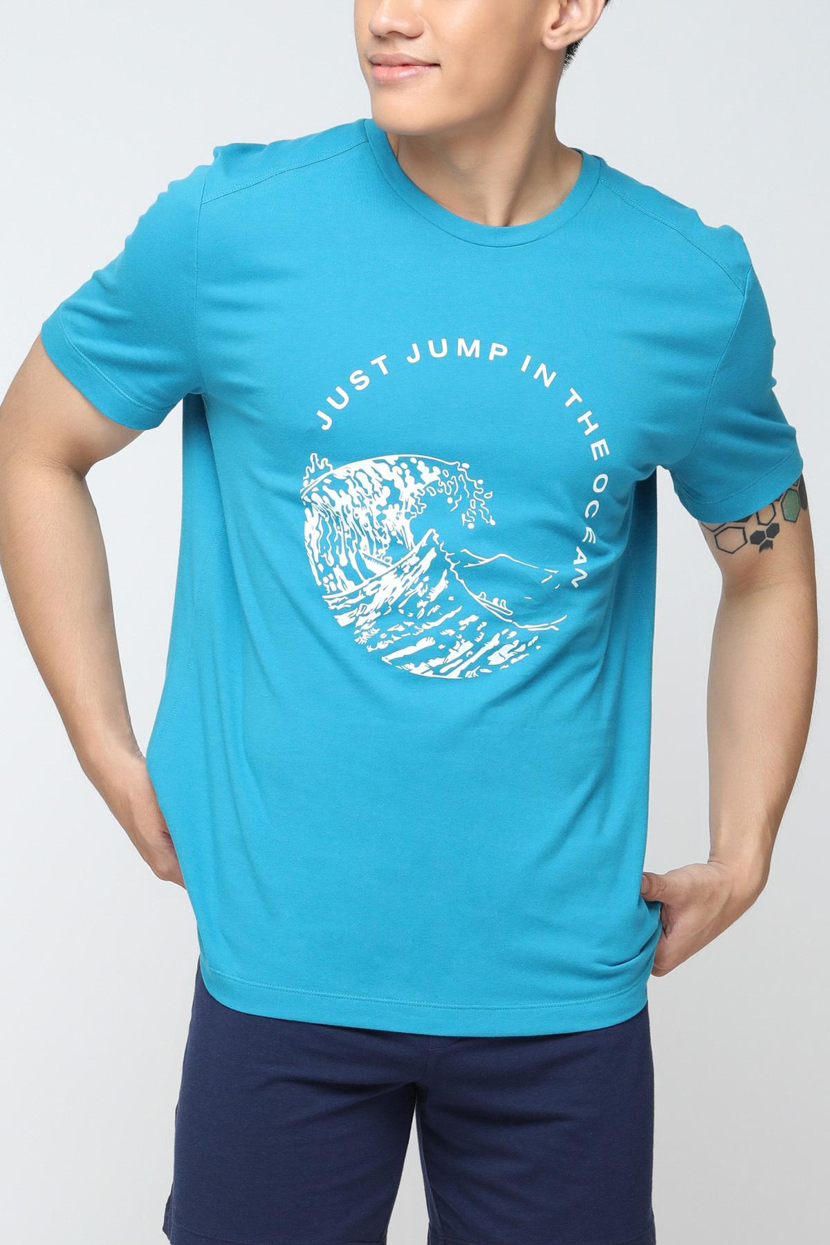 Áo thun T-shirt nam Jockey Cotton trơn - J1137