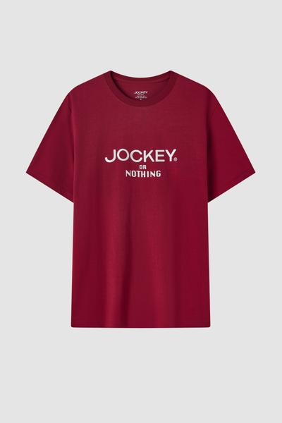 Áo T-shirt unisex Jockey cotton in logo - J4106