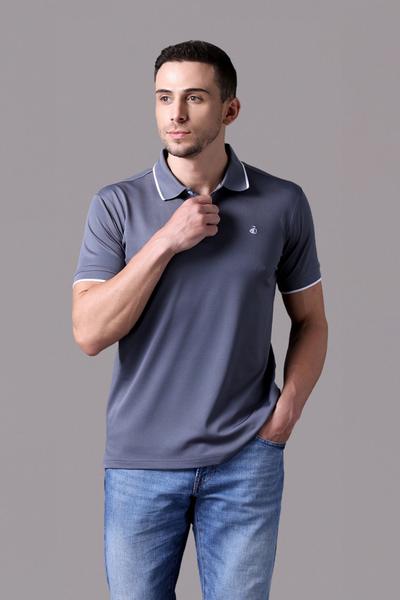 Áo Polo Nam Jockey poly quickdry thêu logo Half Boy - J1313