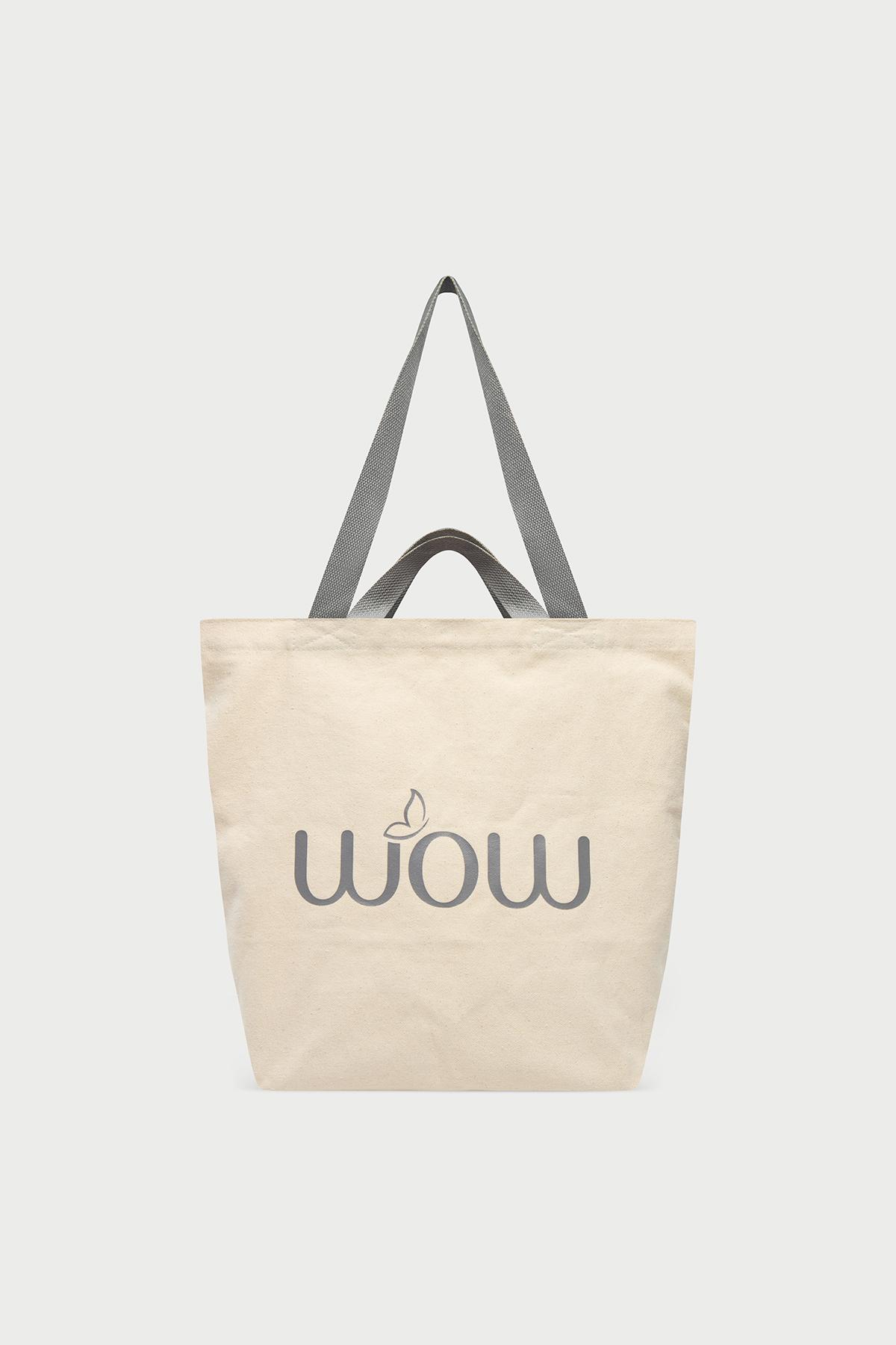 Túi tote canvas Wow by Nha Phuong - P0011