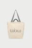 Túi tote canvas Wow by Nha Phuong - P0011