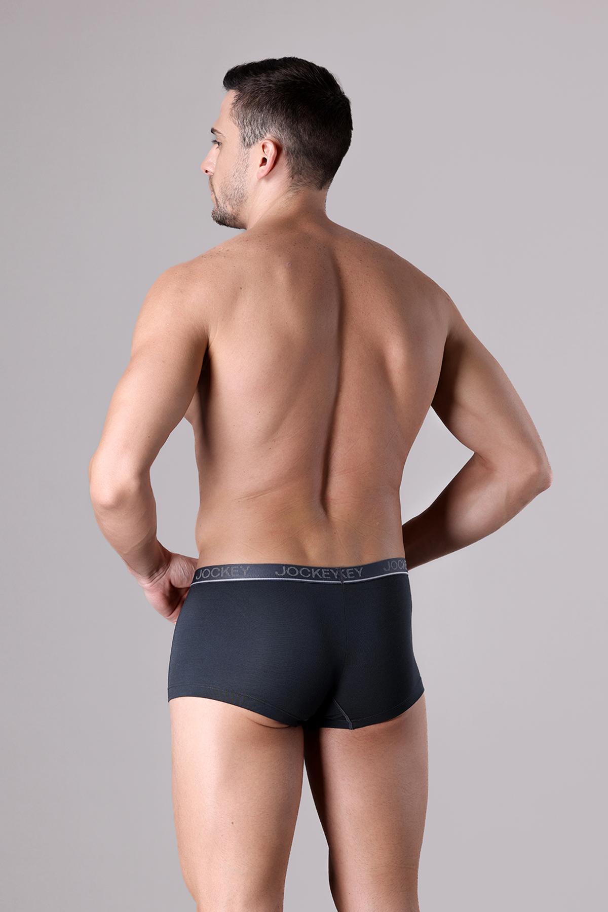 Quần lót Nam Jockey Trunk Bamboo lưng thun nhỏ - J4020
