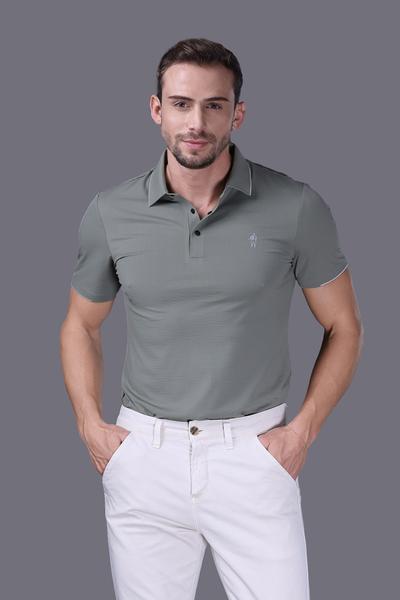 Áo Polo Nam Jockey nylon spandex không đường may - J4031