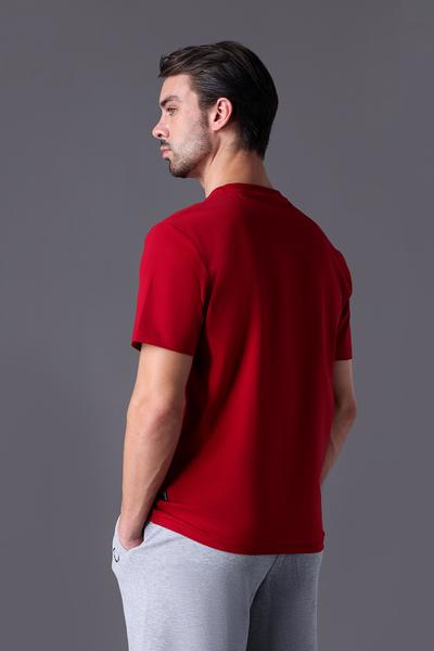 Áo T- shirt Jockey Nam cotton USA in nổi logo tee - J1197