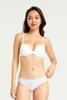 Quần lót bikini nữ Misaki Polyester phối ren M1025