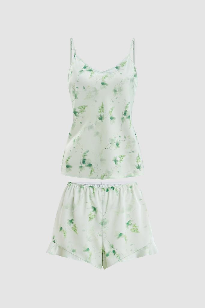 Bộ short nữ Vera latin in hai dây - V0820