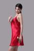 Đầm ngắn nữ Vera satin trơn hai dây - V0676
