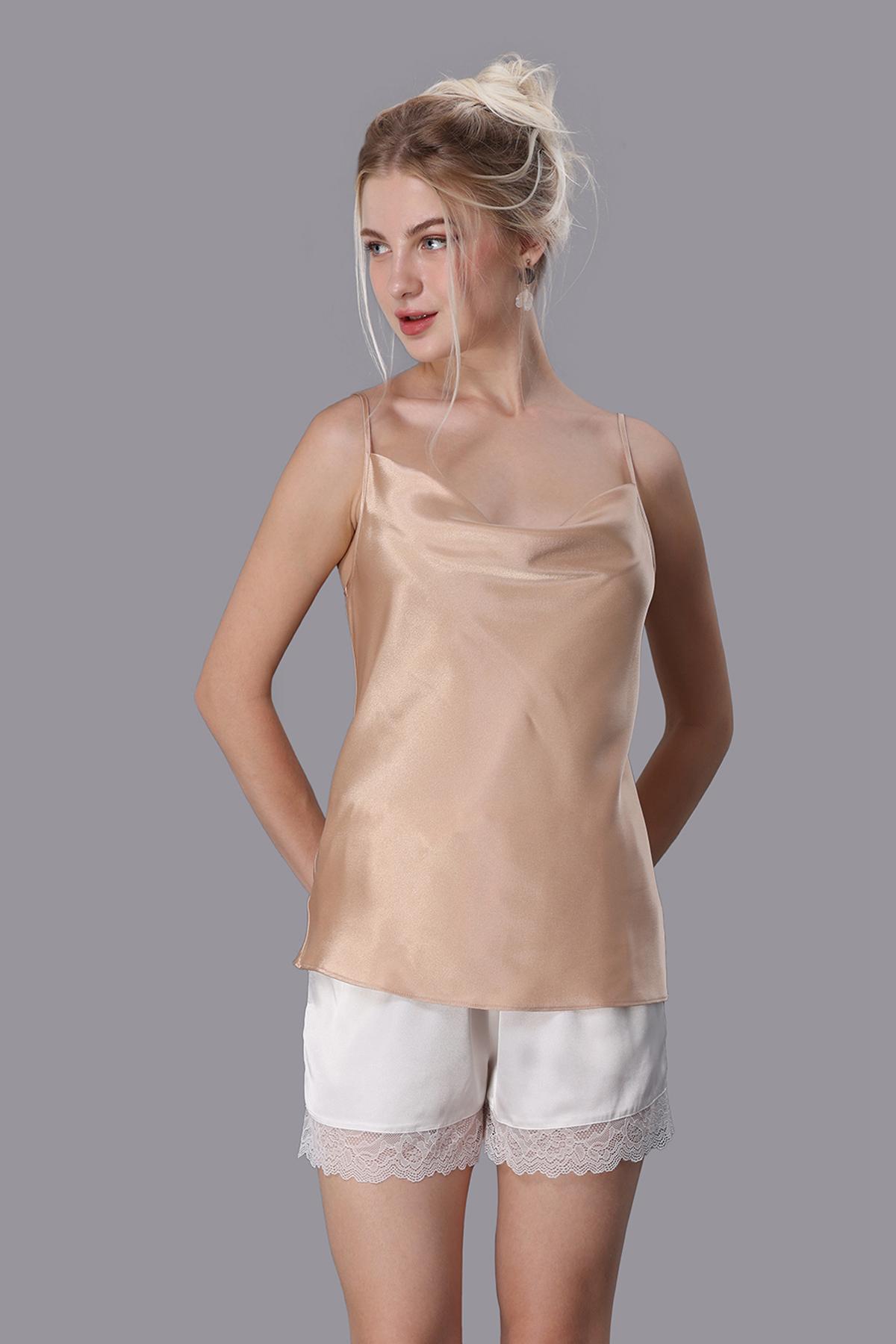 Áo camisole nữ Vera satin trơn - V0675