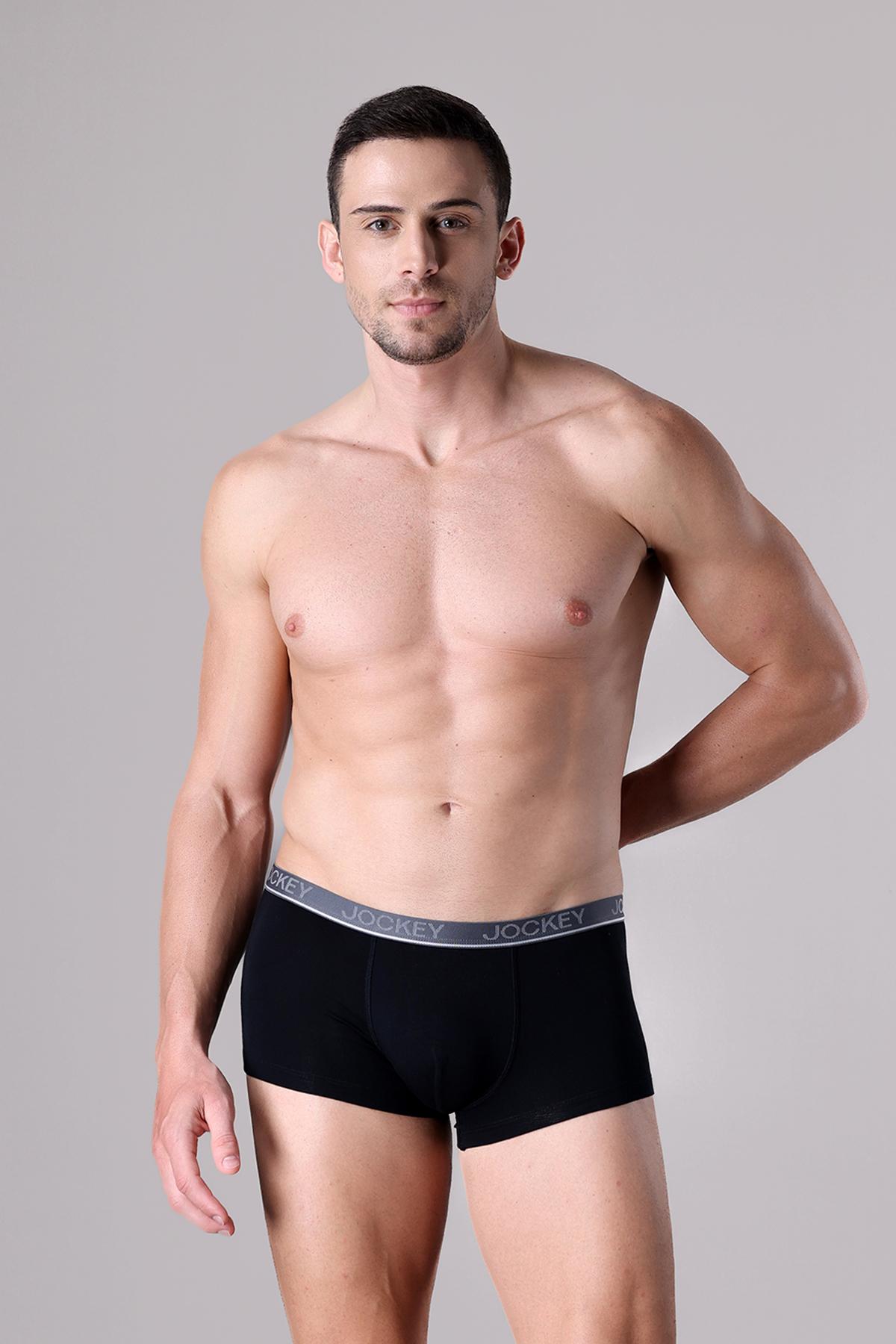 Quần lót Nam Jockey Trunk Bamboo lưng thun nhỏ - J4020
