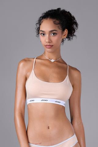 Áo Bra top nữ Jockey chất liệu Cotton - J4006Da