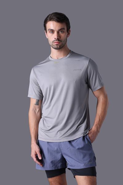 Áo T- shirt thể thao Jockey Nam chất liệu wicking in logo  - J1370