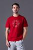 Áo T- shirt Jockey Nam cotton USA in nổi logo tee - J1197