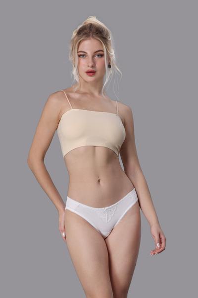 Quần lót bikini nữ Misaki Polyester phối ren M1026