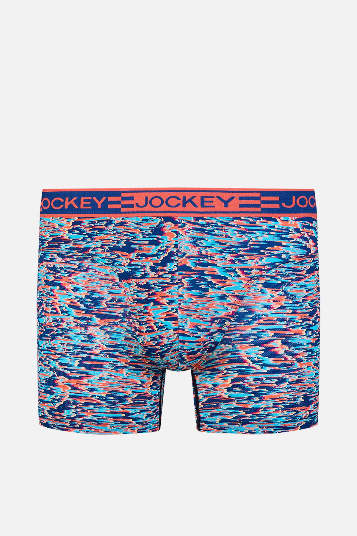 Quần lót nam Jockey polyamide in họa tiết dáng Boxer Trunk - J4065