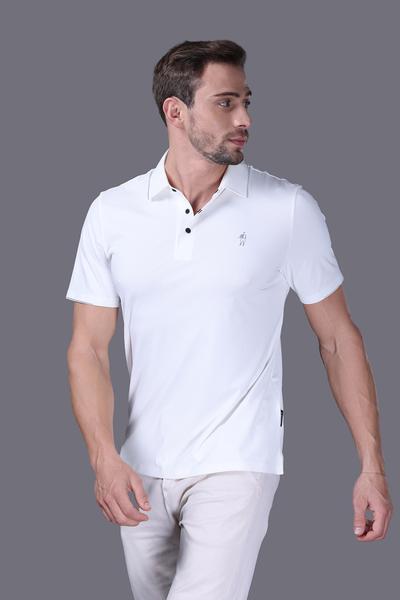 Áo Polo Nam Jockey nylon spandex không đường may - J4031