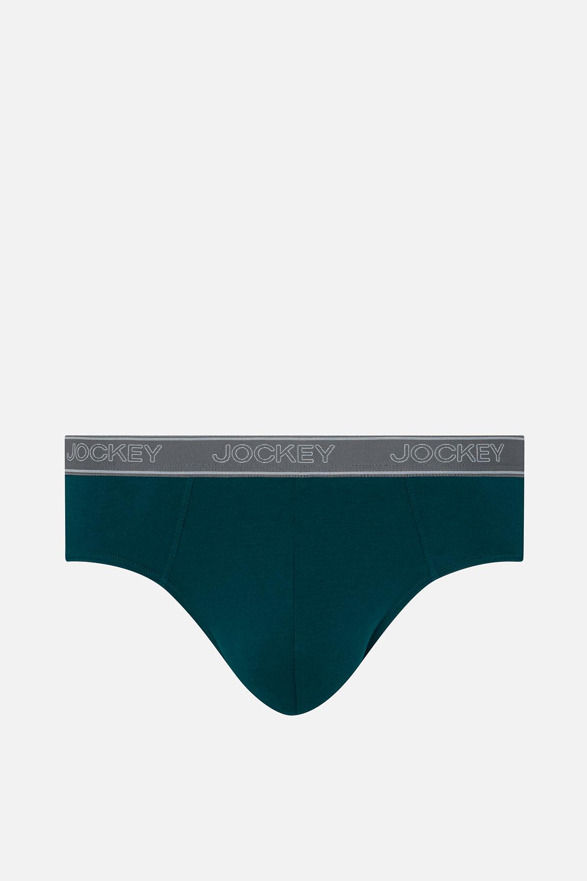 Quần lót Nam dáng Brief Cotton 4 chiều Bản thun nhỏ - J4004