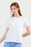 Áo T - shirt nữ Vera Cotton in điểm tay ngắn - V0507