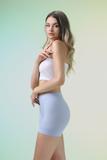 Quần lót boyshort nữ Misaki polyamide trơn - M1071