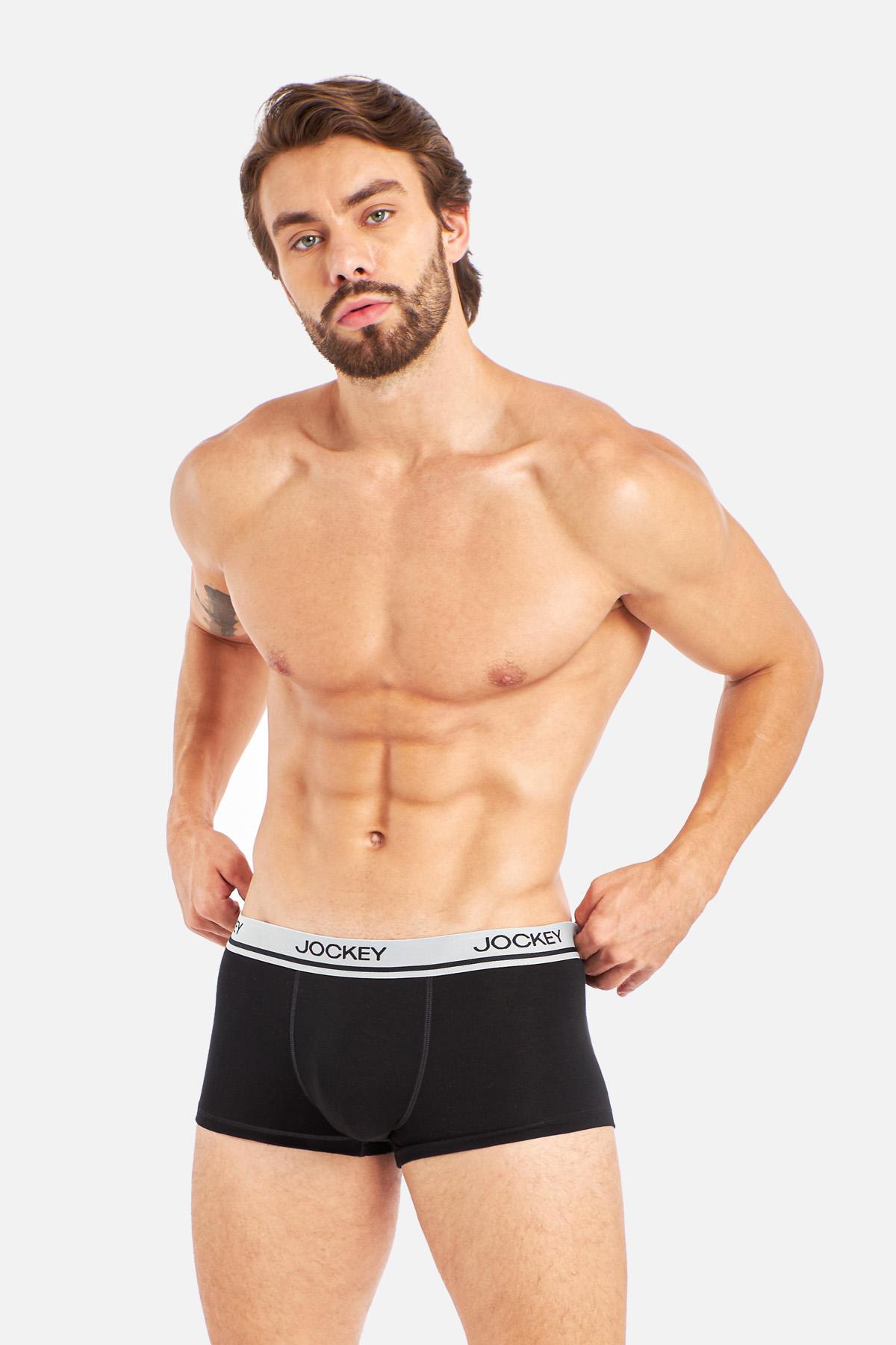 Hộp 3 Quần Jockey thun visco kháng khuẩn dáng Trunk - 1273