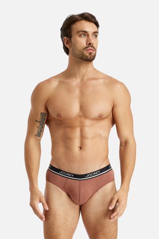 Quần lót Nam Brief Jockey chất liệu Bamboo - J1320Nâu