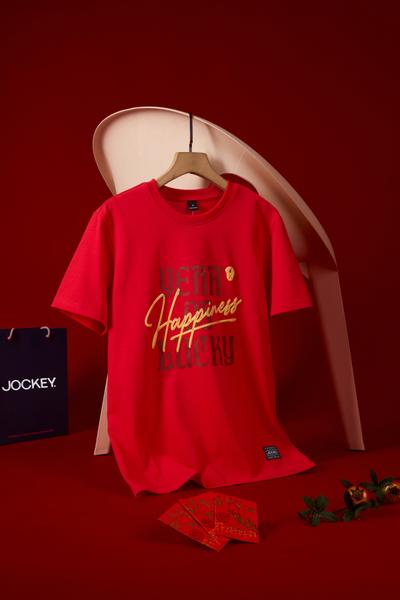 Áo T-shirt Unisex Jockey cotton Tết 2025 - J4100