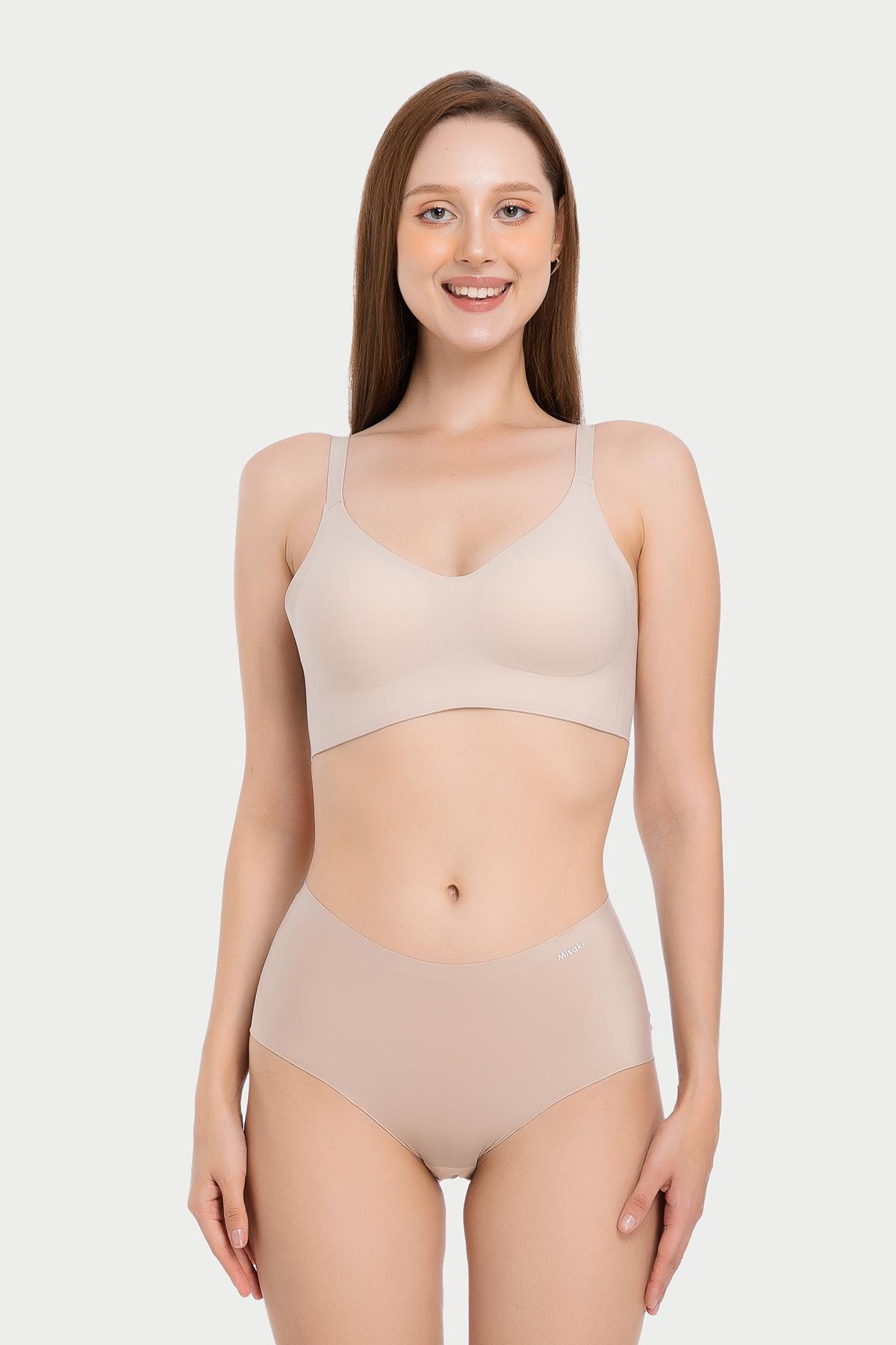 Quần lót bikini High-waist nữ Misaki seamless- M1017