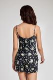 Bộ short nữ Vera satin in - V0644