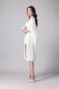 Áo khoác kimono Vera by Chipu satin trơn phối ren - C0045