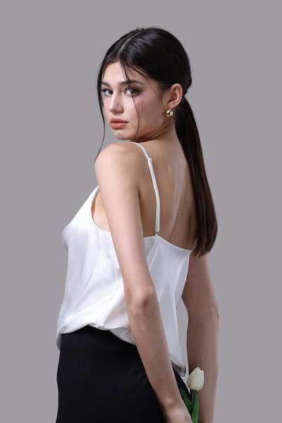 Áo camisole nữ Vera satin trơn - V0675
